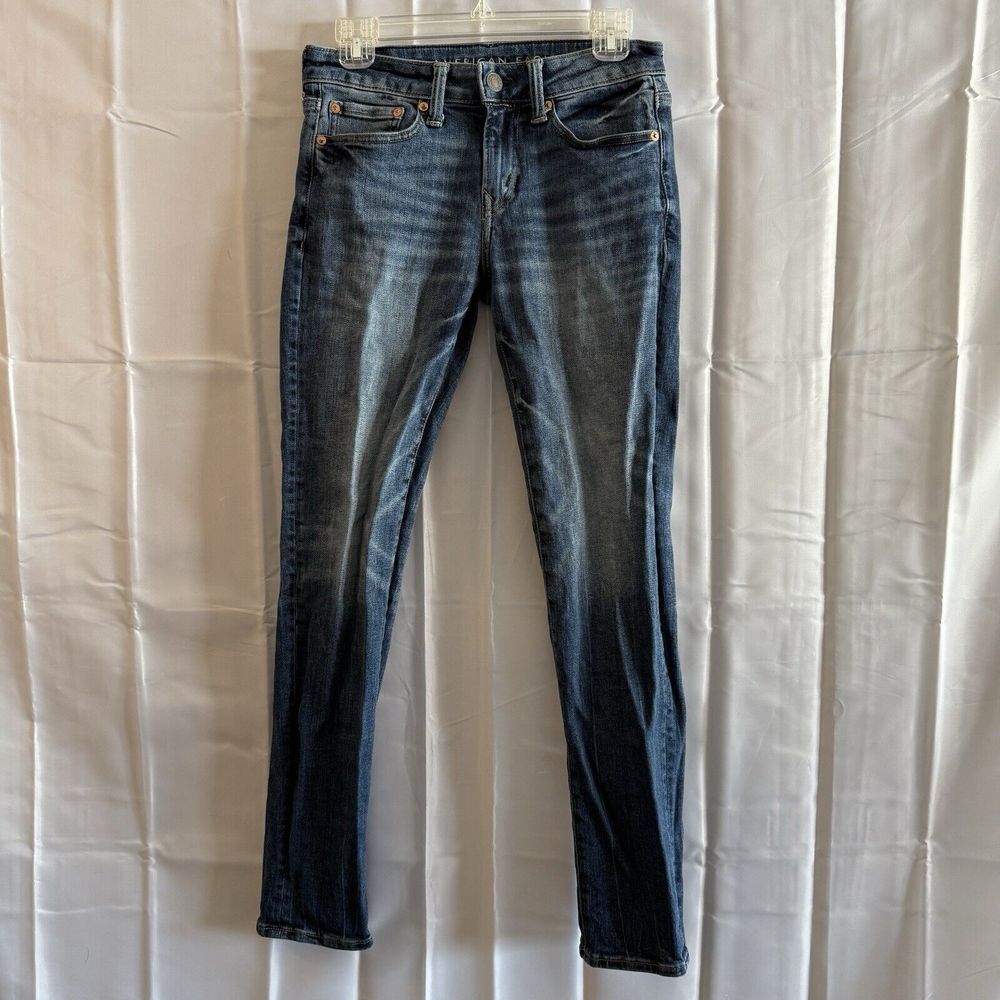 American Eagle NE(X)T LEVEL AIRFLEX Men's 28x32 Fit 28x30‎ Skinny Blue Jeans